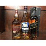 DEWAR'S 18 YEARS OLD, JOHNNIE WALKER BLACK LABEL 12 YEARS OLD, AND BELL'S ORIGINAL