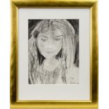 PEGGY, A PENCIL SKETCH BY SIR JACOB EPSTEIN