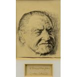 W SOMERSET MAUGHAM, A PRINT AFTER GRAHAM SUTHERLAND