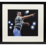 KEANE, A PRINT BY PETER HOWSON