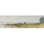 ESTUARY, A WATERCOLOUR BY SIR WILLIAM FETTES DOUGLAS