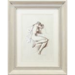 NUDE STUDY, A PASTEL BY RONALD CAMERON