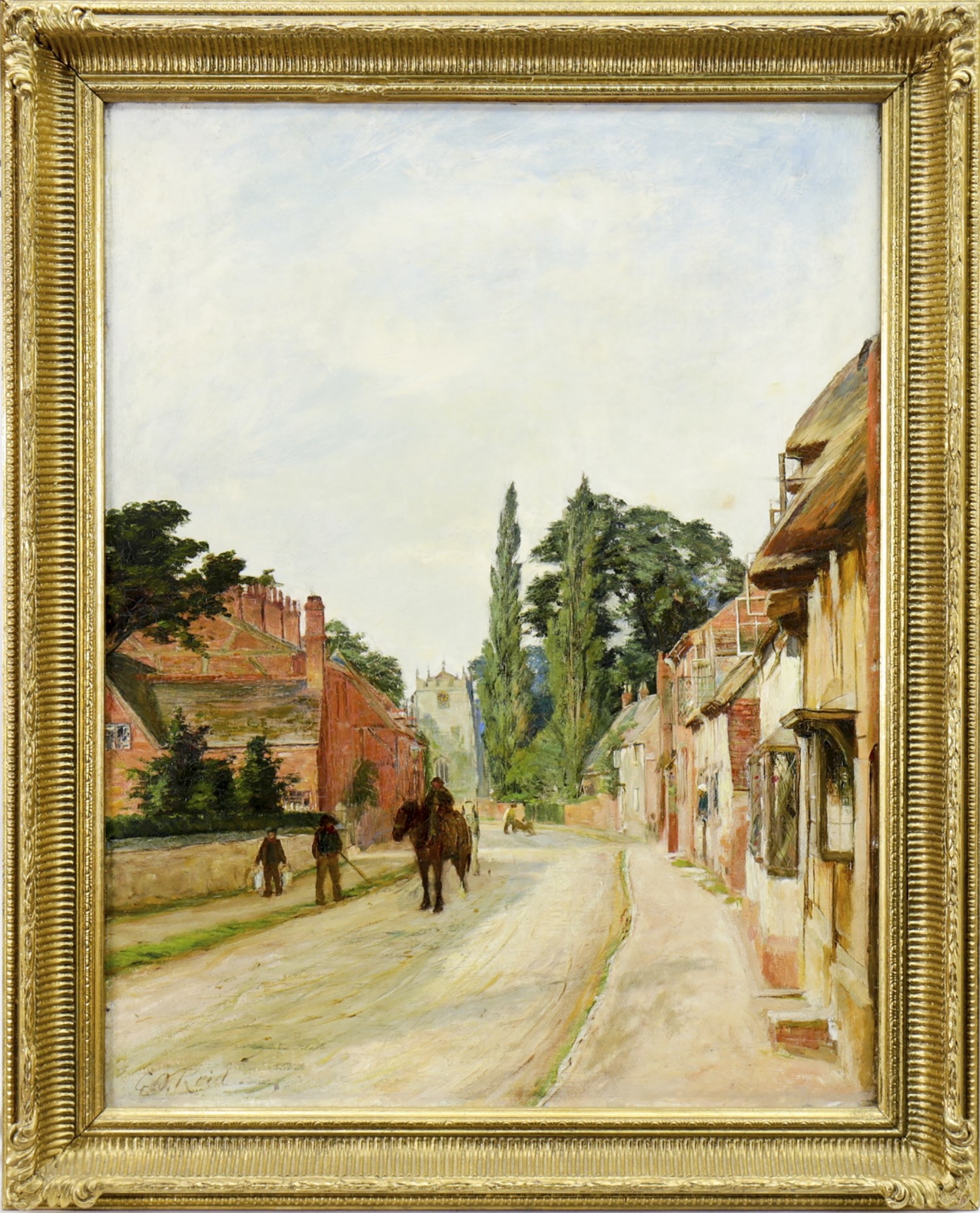 STREET SCENE BY GEORGE OGILVIE REID