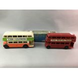 A LOT OF MODEL BUSES