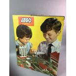 A VINTAGE LEGO SYSTEM FOLDING BASE BOARD
