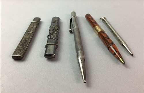 A WATERMAN'S PROPELLING PENCIL AND OTHER PENCILS