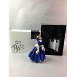 A ROYAL DOULTON FIGURE OF 'CATHY,' WITH CERTIFICATE AND BOX