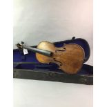 A 19TH CENTURY FRENCH VIOLIN