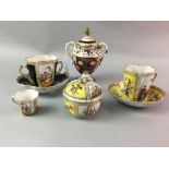 A COLLECTION OF DRESDEN AND OTHER CONTINENTAL PORCELAIN