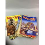 A COLLECTION OF MECCANO MAGAZINES