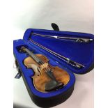 A 19TH CENTURY COPY OF A CASPAR DE SALO VIOLIN