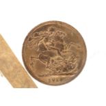 A GOLD SOVEREIGN, 1914