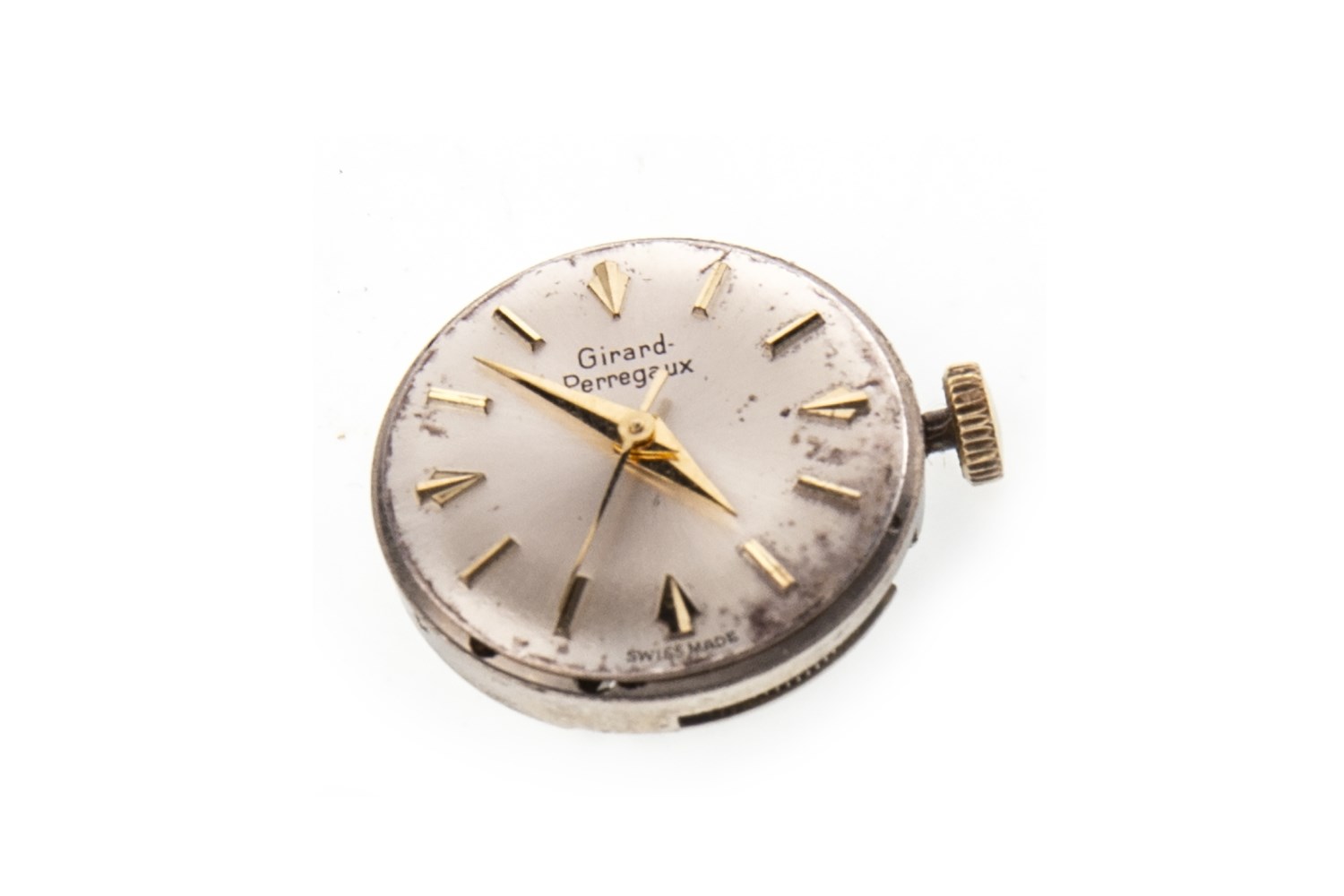 A LADY'S GIRARD PERREGAUX WATCH DIAL AND MOVEMENT - Image 2 of 2