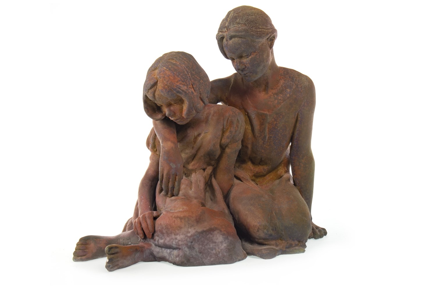 THE SISTERS, A SCULPTURE BY WALTER AWLSON