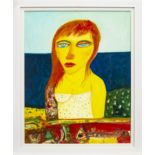 LADY OF THE NORTH, AN OIL BY JOHN BELLANY