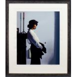 VALENTINE ROSE, A SILKSCREEN PRINT BY JACK VETTRIANO