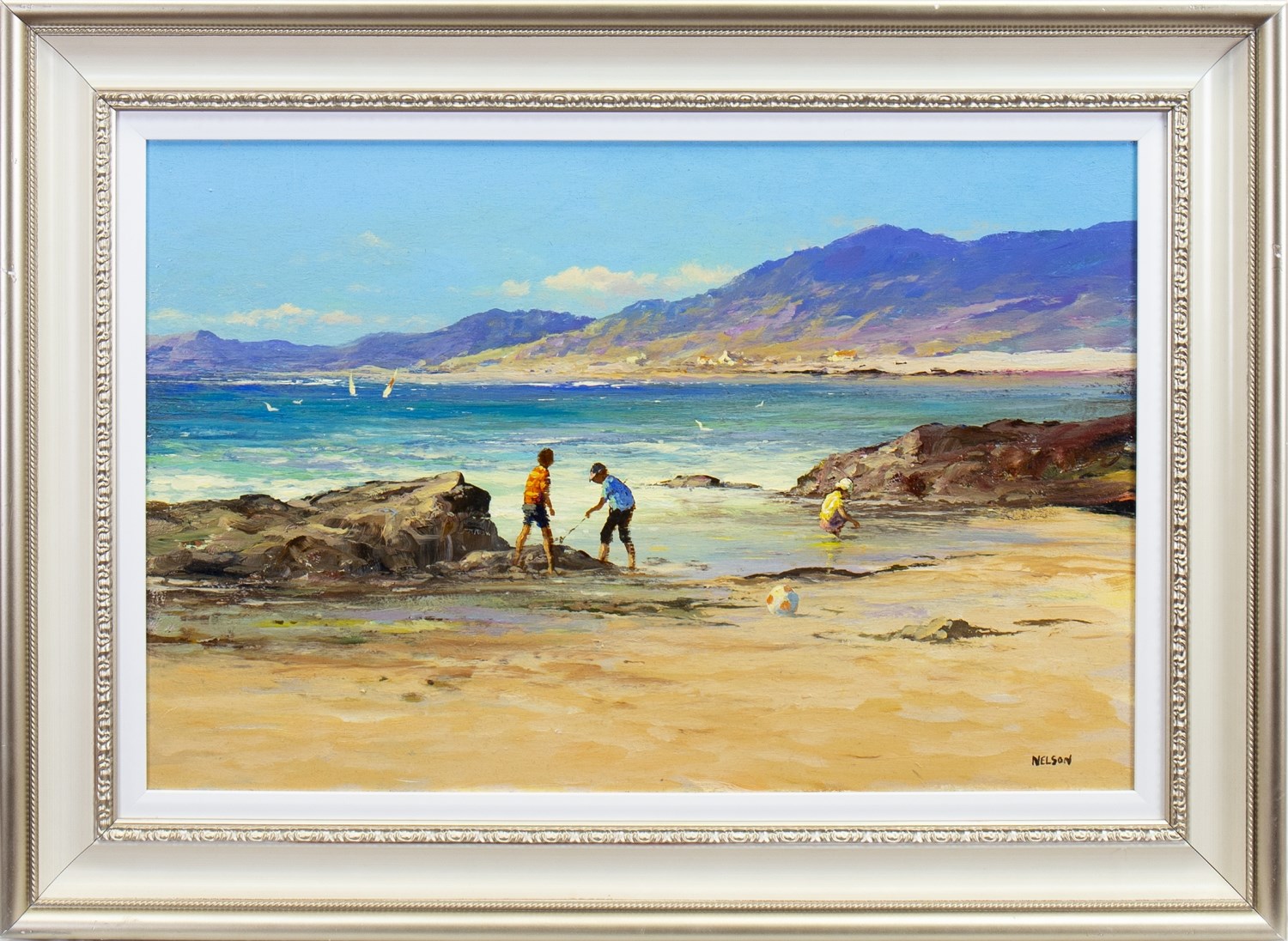 WEST COAST, SCOTLAND, AN OIL BY ALLAN NELSON