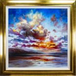 LOMOND SKY, A LARGE OIL BY SCOTT NAISMITH