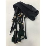 A SET OF HIGHLAND BAGPIPES