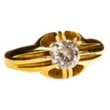 A VICTORIAN STYLE DIAMOND RING