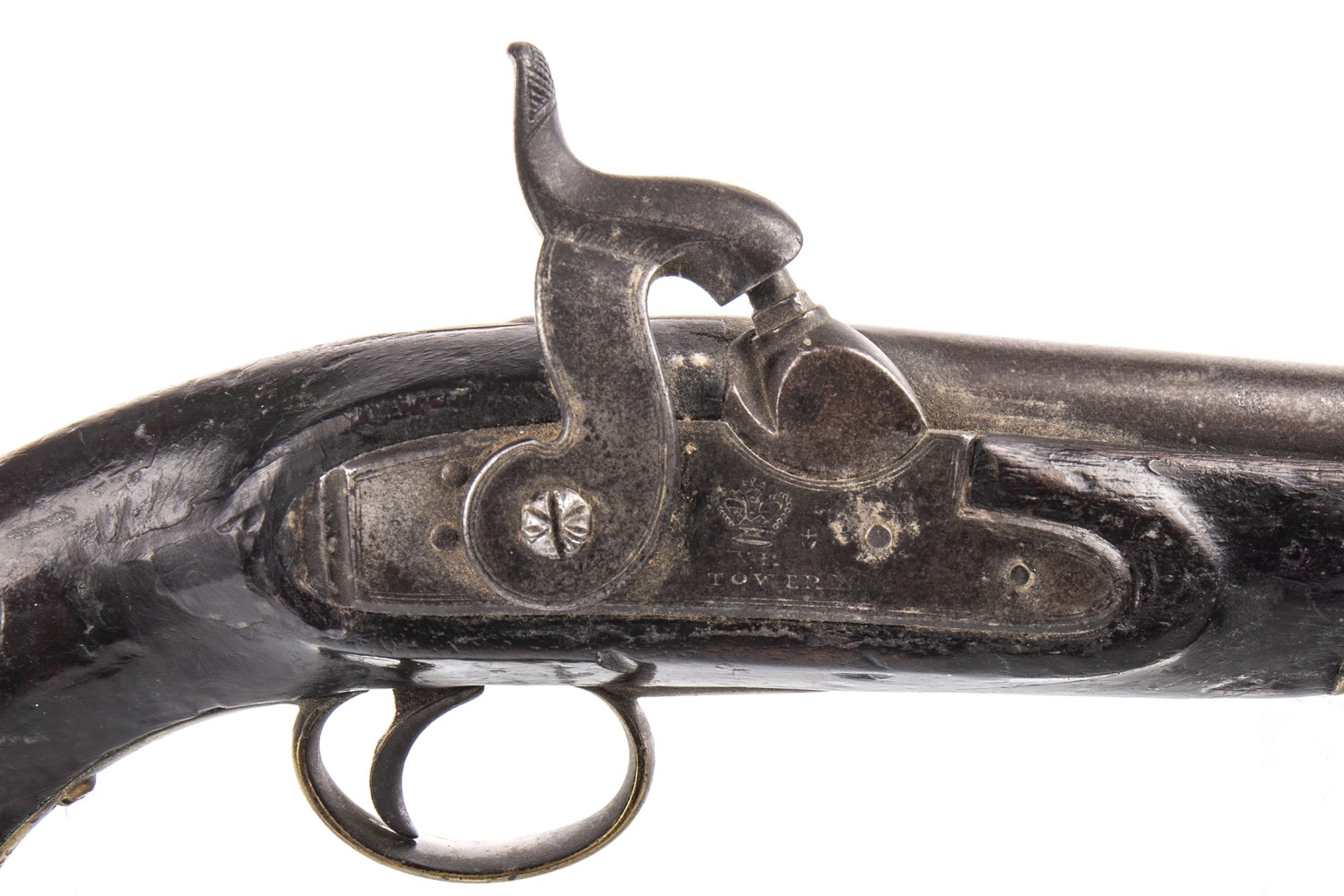 A VICTORIAN PERCUSSION PISTOL - Image 5 of 5