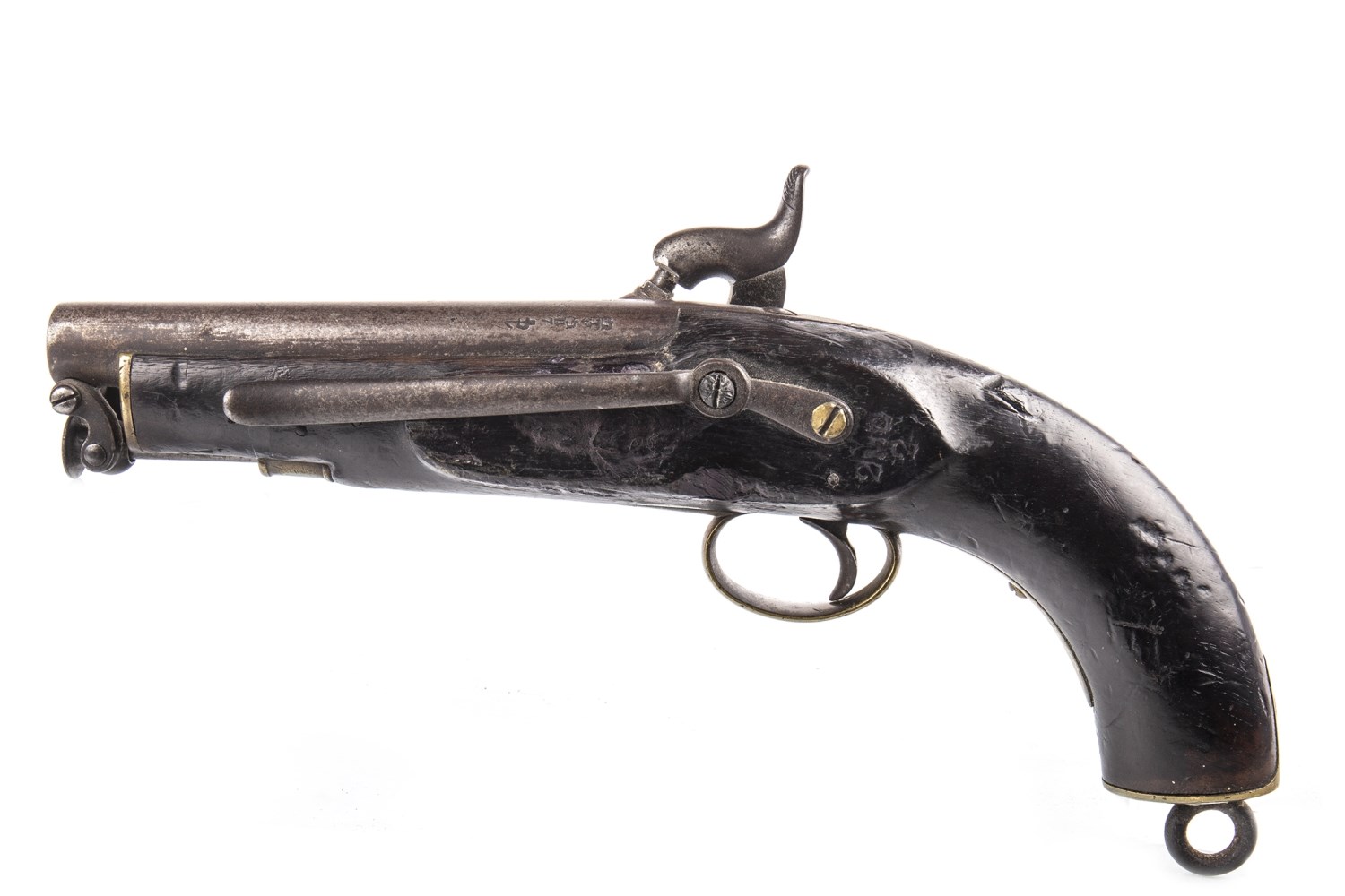 A VICTORIAN PERCUSSION PISTOL