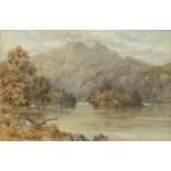 BEN VENUE AND ELLEN'S ISLE, LOCH KATRINE, A WATERCOLOUR BY HORATIO MACCULLOCH