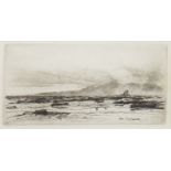 ARRAN, AN ETCHING BY SIR DAVID YOUNG CAMERON