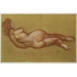 FOUR FEMALE NUDE STUDIES, FOUR LITHOGRAPHS BY ARISTIDE MAILLOL