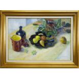 FRUIT AND MARANTA, AN OIL BY WILLIAM ARMOUR