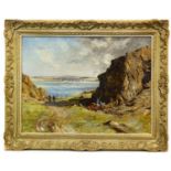 SCOTTISH LANDSCAPE, AN OIL BY CHARLES MARTIN HARDIE