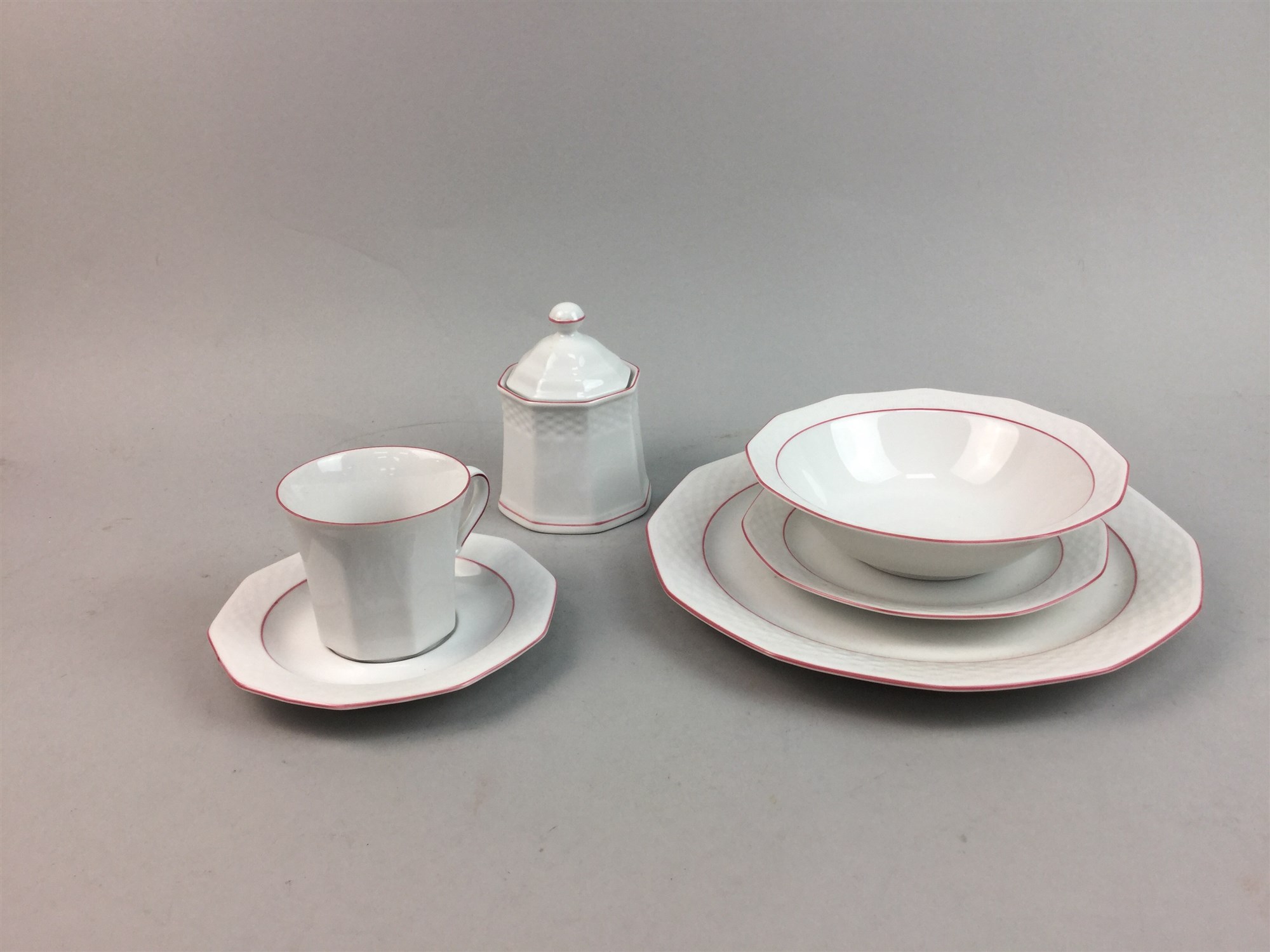 A WINTERLING PART DINNER SERVICE AND TWO ROSENTHAL WALL CHARGERS - Image 2 of 2