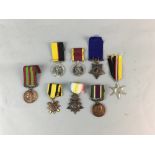 A LOT OF EIGHT REPRODUCTION SERVICE MEDALS