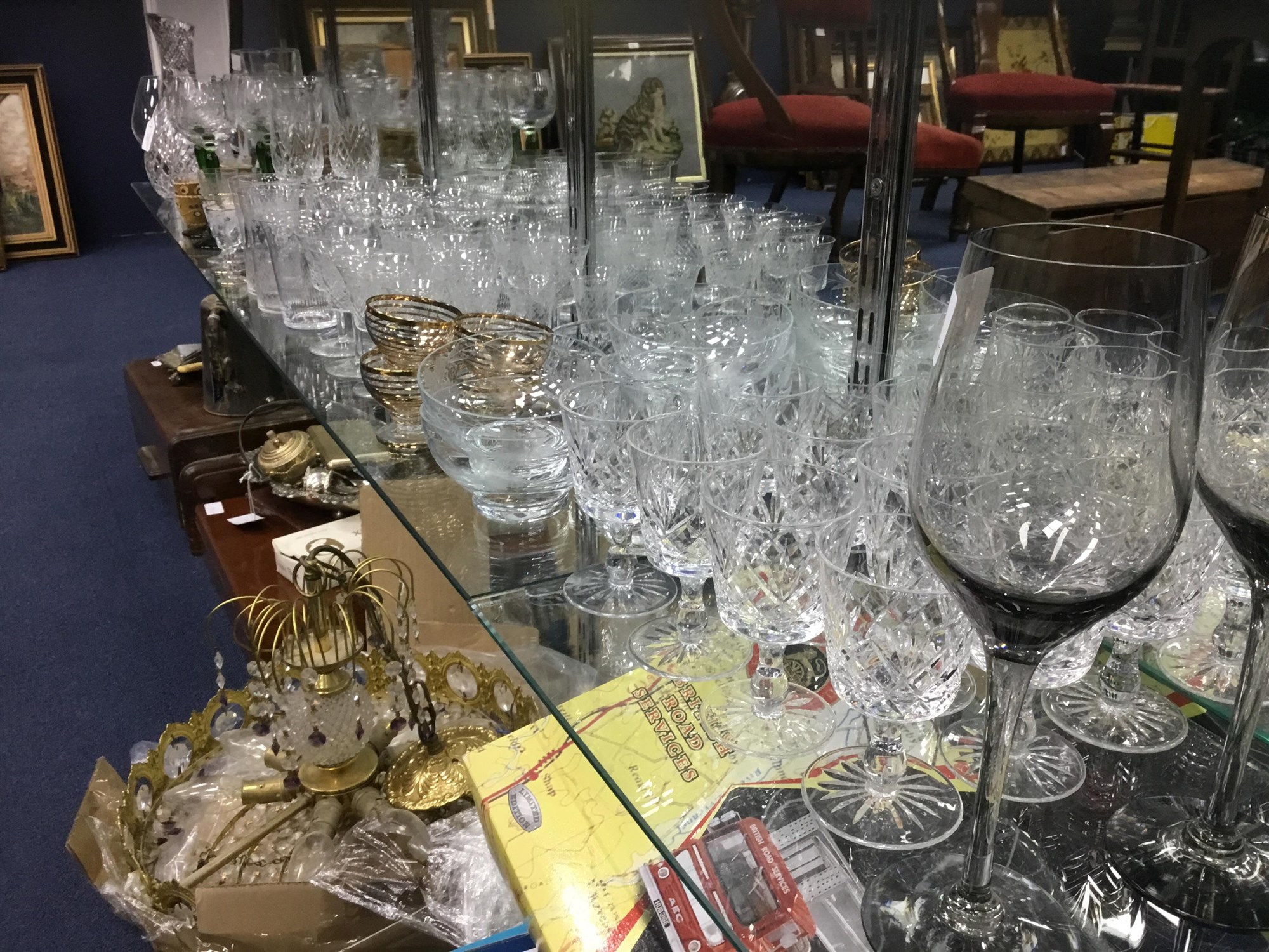 A COLLECTION OF DRINKING GLASSES