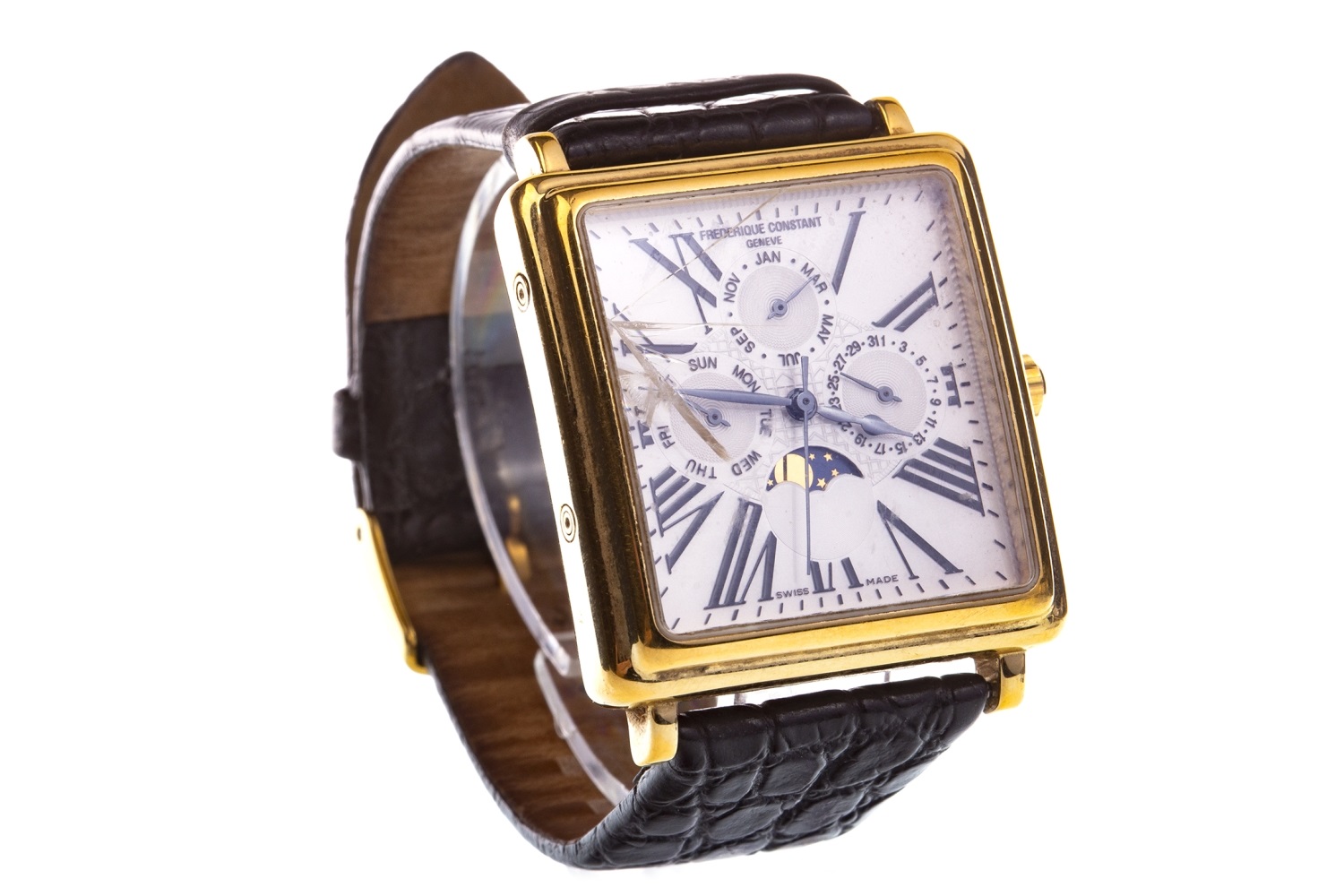 A GENTLEMAN'S FREDERIQUE CONSTANT WRIST WATCH