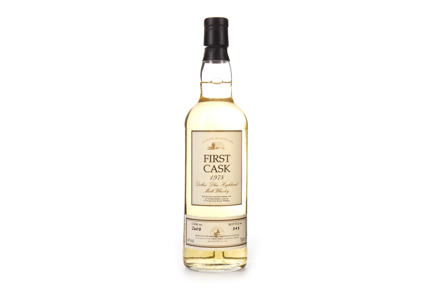 DALLAS DHU 1978 FIRST CASK AGED 15 YEARS