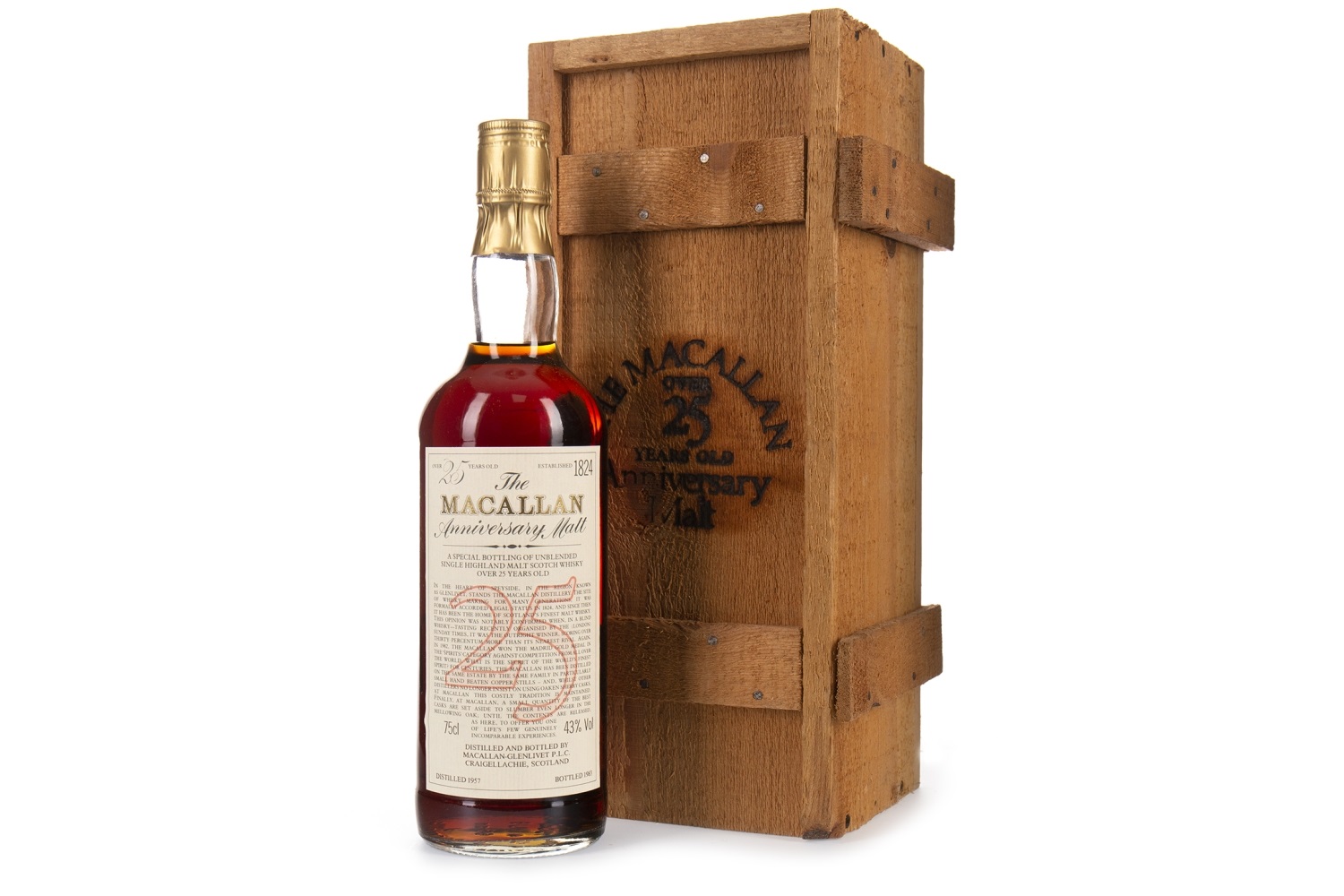 MACALLAN 1957 ANNIVERSARY MALT 25 YEARS OLD