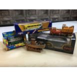 A COLLECTION OF DINKY, CORGI AND OTHER MODEL VEHICLES