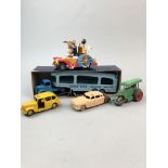 A GROUP OF DIECAST VEHICLES