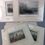 A LOT OF NINETEENTH CENTURY PRINTS OF GLASGOW AND GREENOCK,