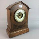 AN EDWARDIAN MANTEL CLOCK