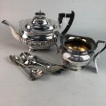 A WALKER & HALL SILVER PLATED TEA & COFFEE SERVICE