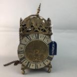 A LANTERN CLOCK