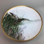 A ROSENTHAL CERAMIC WALL PLATE