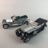 TWO FRANKLIN MINT MODEL CARS