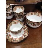 A BELGRAVE CHINA PART TEA SERVICE AND ANOTHER PART TEA SERVICE