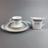 A ROYAL DOULTON 'EDUDE' PART TEA SERVICE AND ANOTHER PART TEA SERVICE