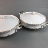 A ROYAL ALBERT VAL D'OR PART DINNER SERVICE