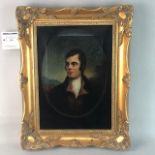 AN OIL PORTRAIT OF ROBERT BURNS