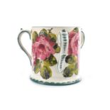 A WEMYSS WARE 'CABBAGE ROSE' TYG